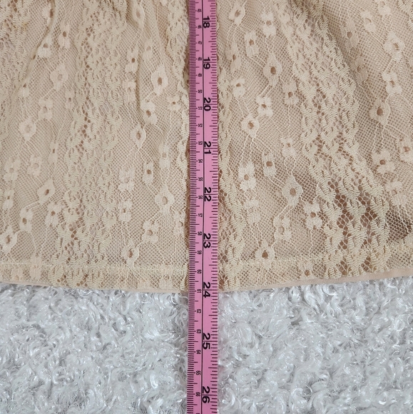 2 For 20 Blue Rain Lace Cream Top - Picture 6 of 7